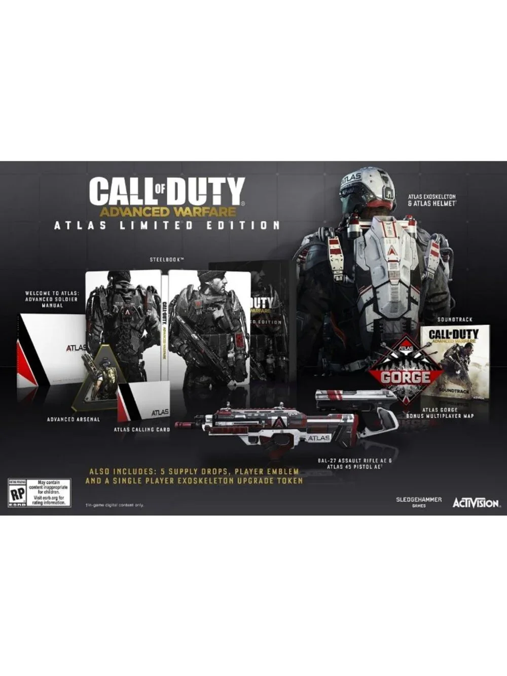 Limited Edition Advanced Warfare Game for PlayStation 4 - Action-Packed Shooter